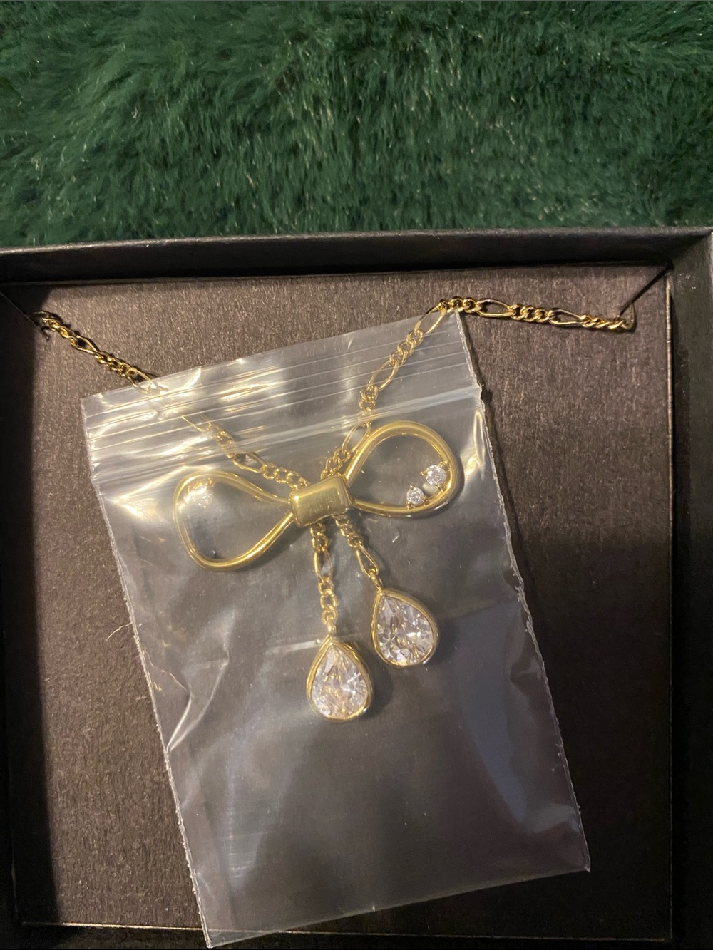 Alex and Ani Coquette Bow Slider Necklace
